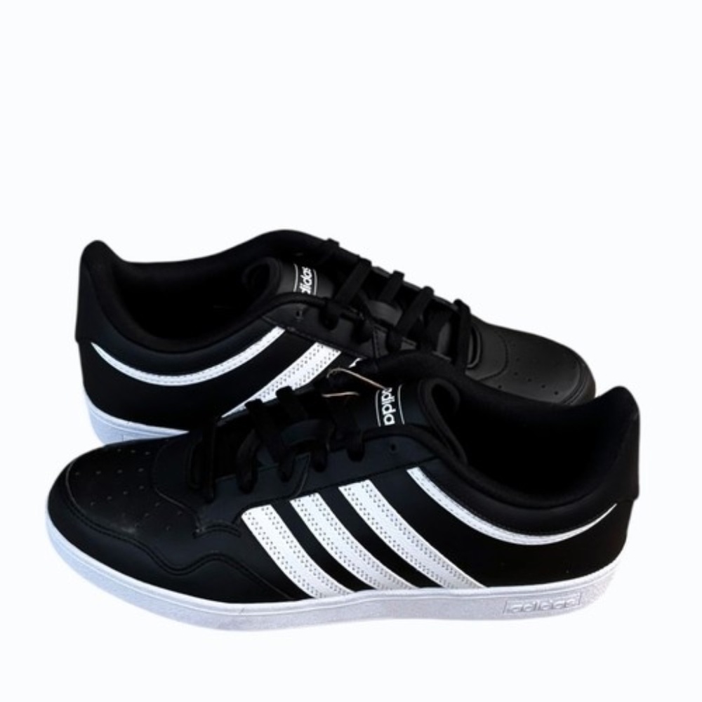 Adidas Mens Hoops 4.0 Basketball Shoes Size 10 Black White - Picture 5 of 9